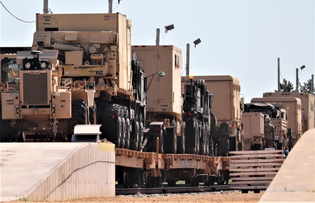 1158th Transportation Company completes rail movement at Fort McCoy