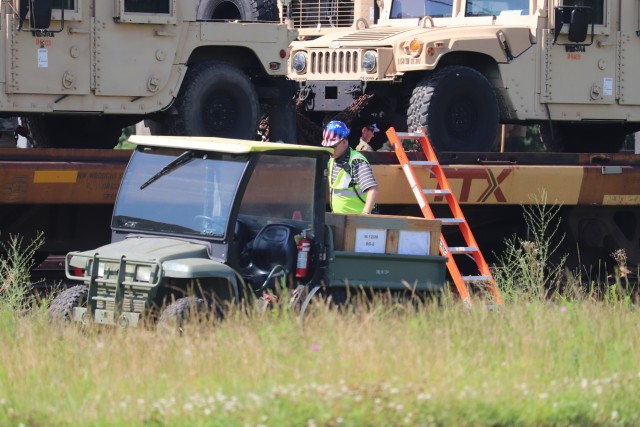 1158th Transportation Company completes rail movement at Fort McCoy