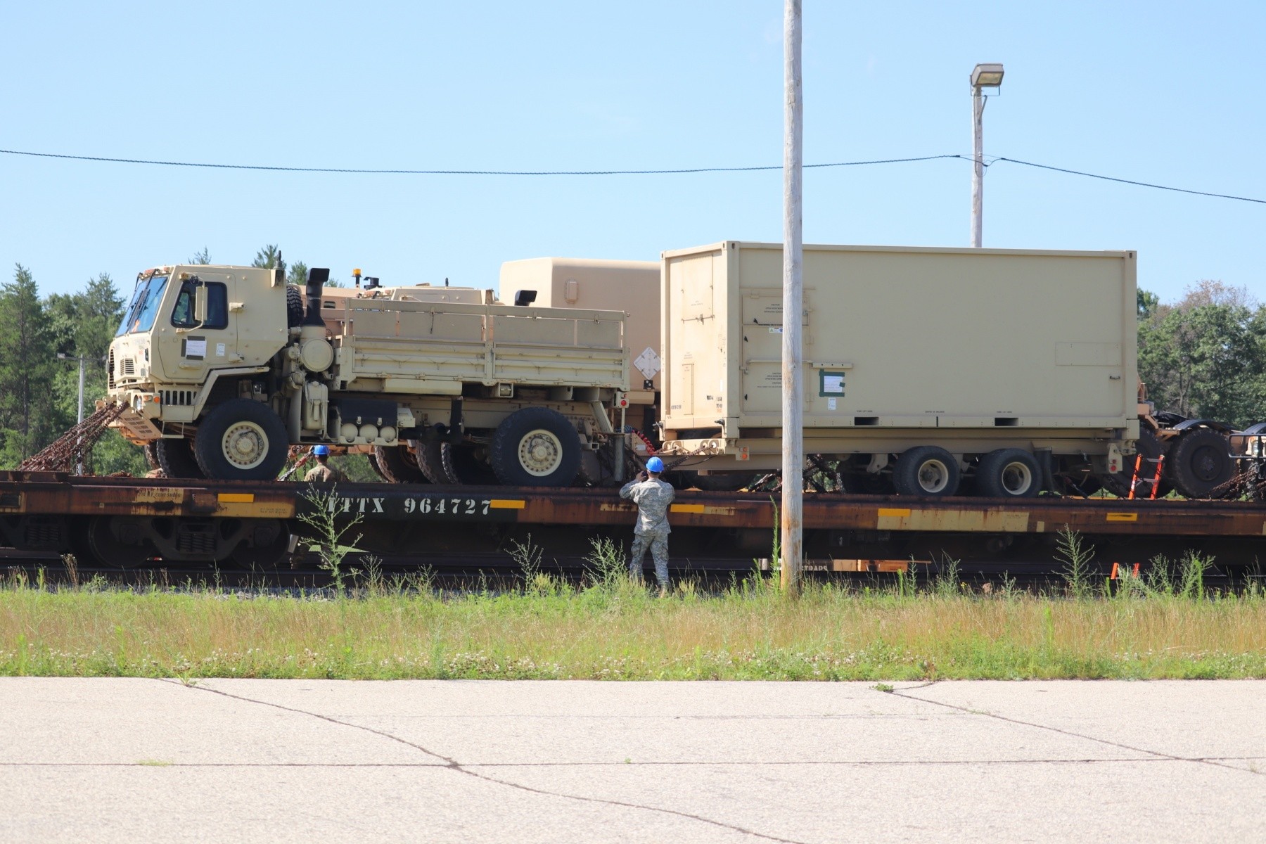 Photo Essay: 1158th Transportation Company part of rail movement at ...