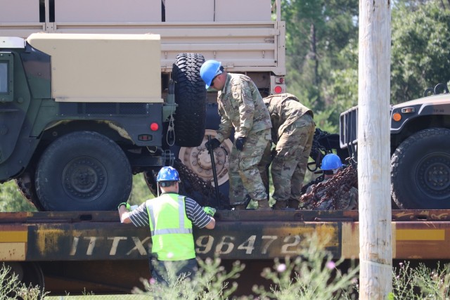 1158th Transportation Company completes rail movement at Fort McCoy