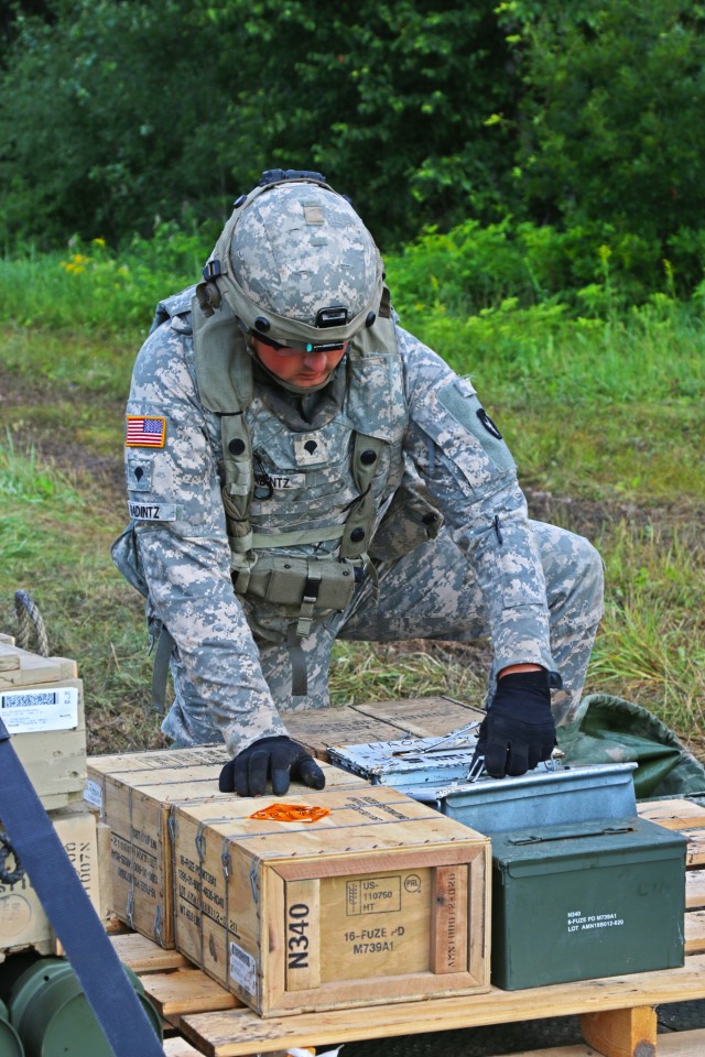 Iowa National Guard Soldier at home behind the wheel