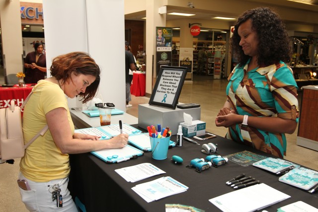 "I Believe You" table at the main Exchange July 24 1