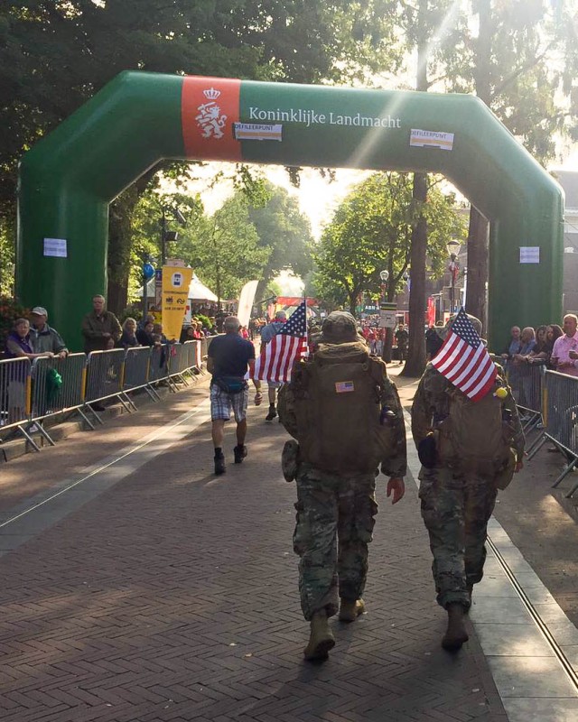 RHCE Soldiers participate in 4-day, 100-mile march in Nijmegen