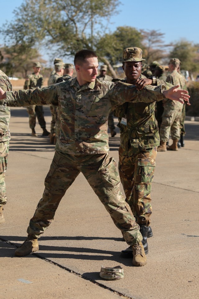 Army and Air Guardsmen from North Carolina, Alabama, and New Jersey Travel to Botswana for Operation Upward Minuteman 2019