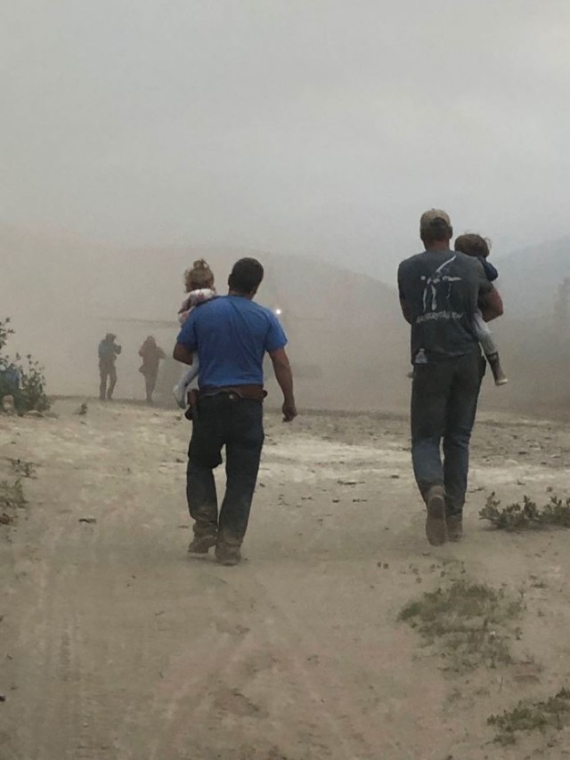 National Guard rescue team evacuates 26 people from Rainy Pass Lodge