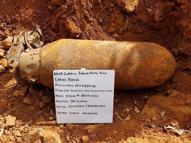 Munitions Cleanup in Culebra, Puerto Rico