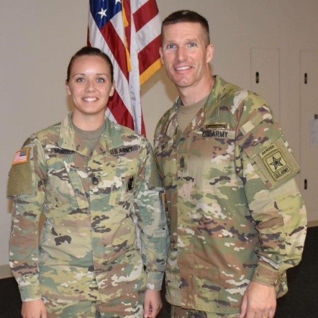 Shelbyville Recruiter has family support