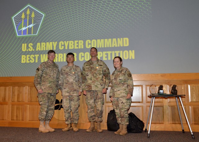 Criminal Investigation Command competitors Army Cyber Command's top NCO, Soldier for 2019