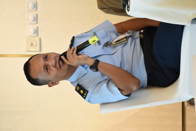 U.S. and Indonesian service members "threat hunt" during Information System and Technology Exchange