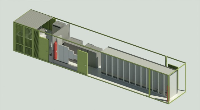Huntsville Center program procures mobile, containerized supercomputer for Defense Department