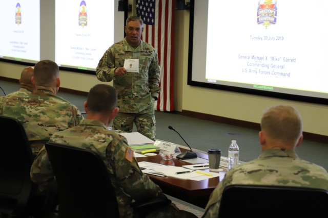 Forces Command Leaders Focus On Army Readiness, Training And 