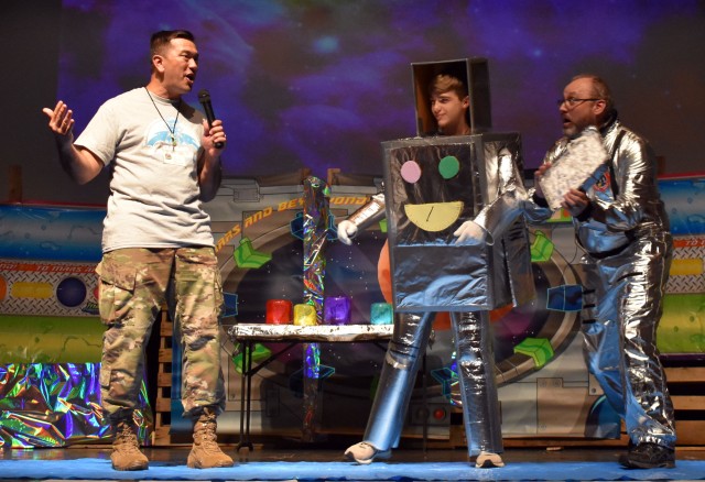 Camp Zama youths 'blast off' for weeklong Vacation Bible School