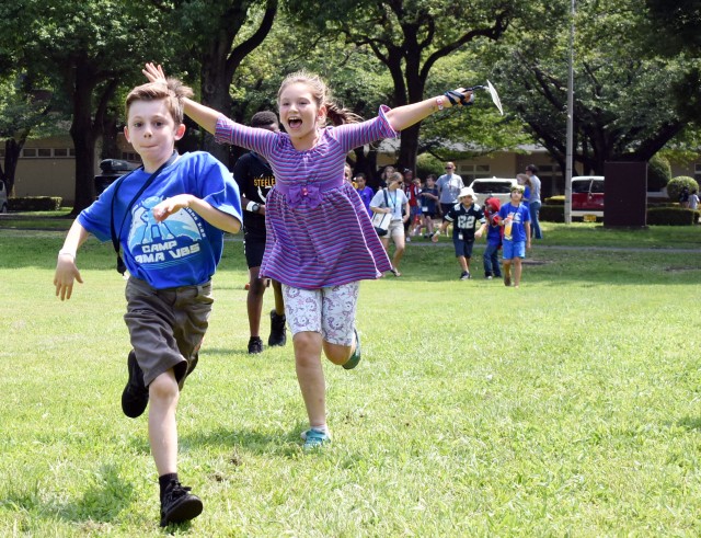 Camp Zama youths 'blast off' for weeklong Vacation Bible School