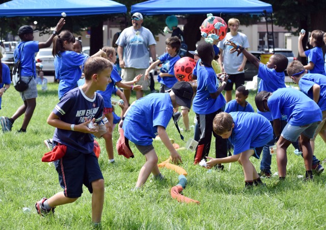 Camp Zama youths 'blast off' for weeklong Vacation Bible School