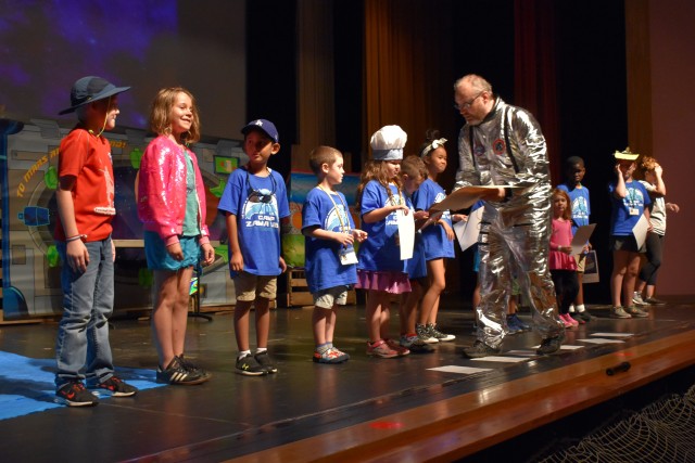 Camp Zama youths 'blast off' for weeklong Vacation Bible School
