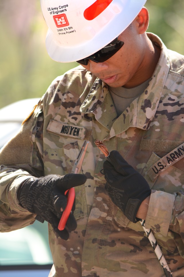 Hands-on install powers 249th Engineers training with USACE