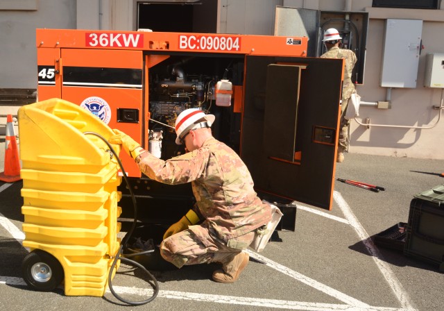 Hands-on install powers 249th Engineers training with USACE