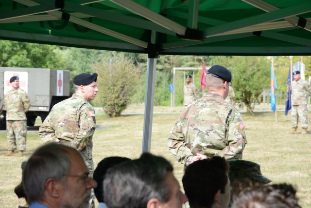 MEDDAC Bavaria command team retires, new team in charge