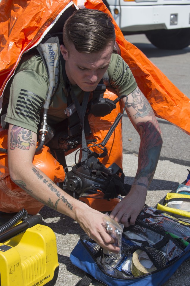 Ohio Guard tests disaster response with civilian partners