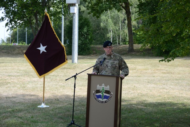MEDDAC Bavaria command team retires, new team in charge