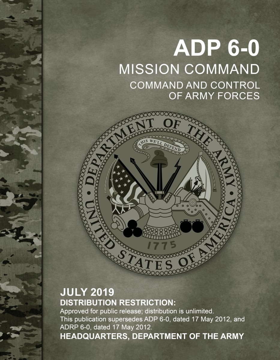 Combined Arms Center Launches New Mission Command Doctrine Article The United States Army