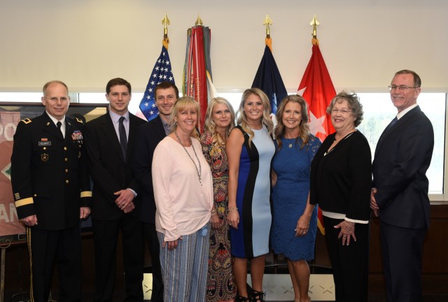 RETIRING GENERAL OFFICER'S FAMILY