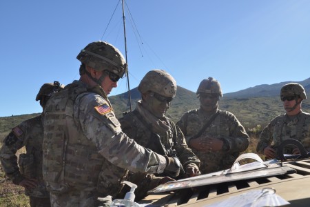 Lt. Gen. Charles D. Luckey visits the 100th Battalion, 442nd 