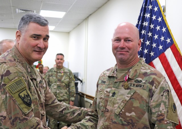 End of Tour Awards for 184th ESC