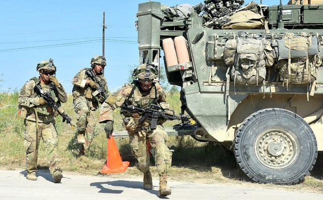 3d Cavalry Regiment Troopers Conduct Squad Training Exercise