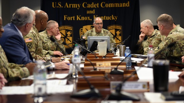 Army Materiel Command leader meets with Fort Knox top brass