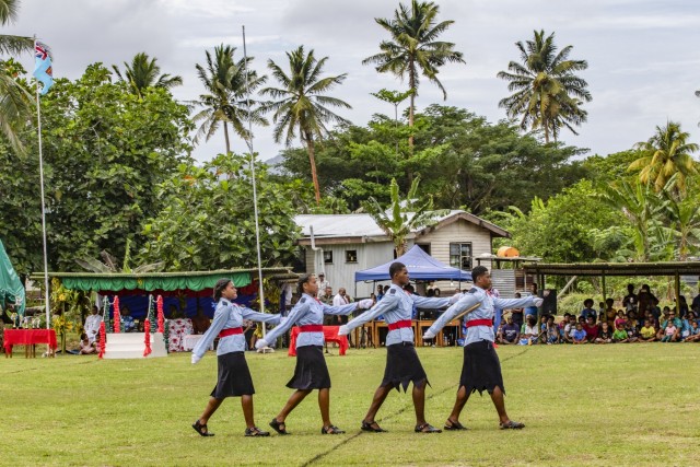Culmination of Pacific Pathways training displayed at cadet graduation at Napuka Secondary School
