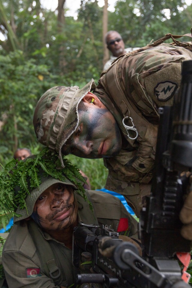 Culmination of Pacific Pathways training displayed at cadet graduation at Napuka Secondary School