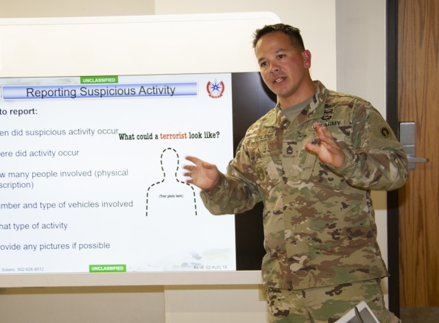1st TSC Antiterrorism Awareness Training