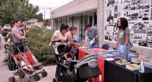 Kids learn from animals: Library doubles as 'zoo'