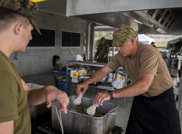 Keeping stomachs from rumbling at Camp Growl