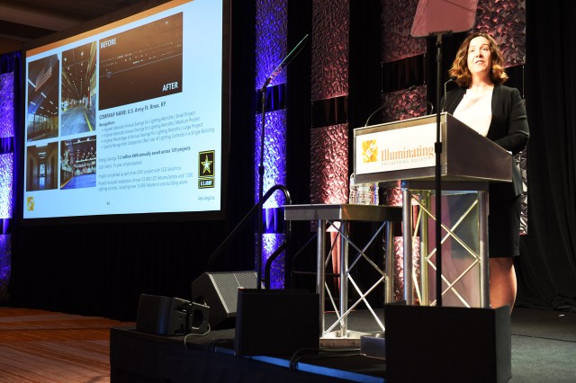 Fort Knox DPW wins big at Interior Lighting Campaign awards presentation