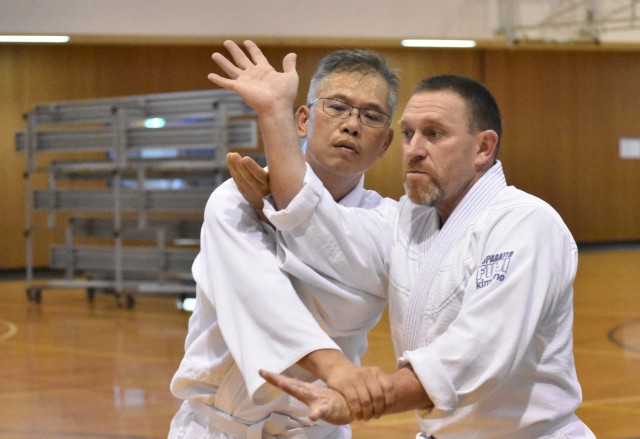 Camp Zama aikido sensei offers harmony, balance through martial arts class