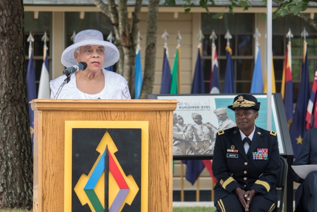 WWII-era Black Officers' Club memorialized, renamed after African-American artist