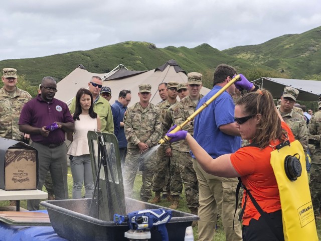 Sprayable Decontaminant Slurry Could be in Warfighter Hands Soon