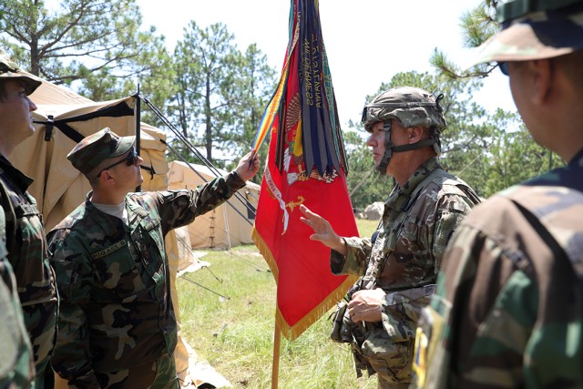 Moldovan field artillery trains with North Carolina Guard
