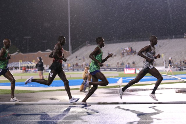 Sgt. Leonard Korir earns bronze in the 10,000-meter race