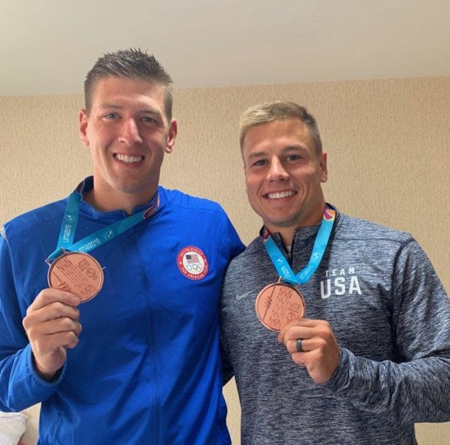 Sgt. Anthony Welmers and Spc. Cody Melphy win bronze at the 2019 Pan American Games