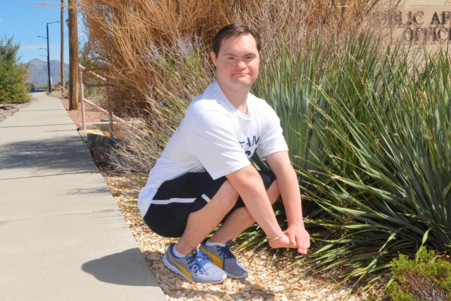 WSMR employee's son prepares to compete in Australia at INAS 2019 Global Games' swimming events