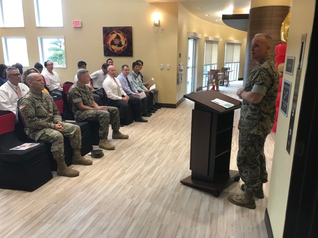 JED Commander attends TLF ribbon-cutting