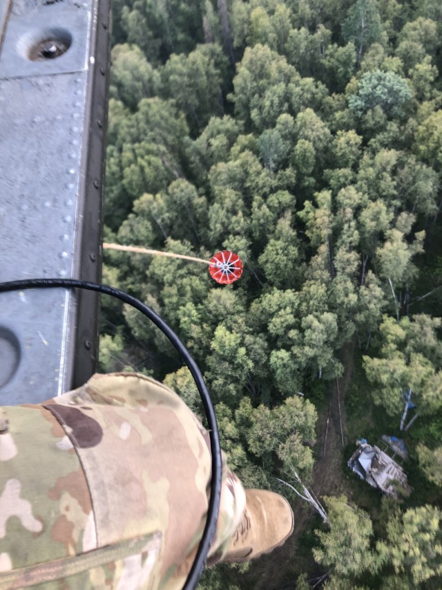 Alaska National Guard supports the Division of Forestry