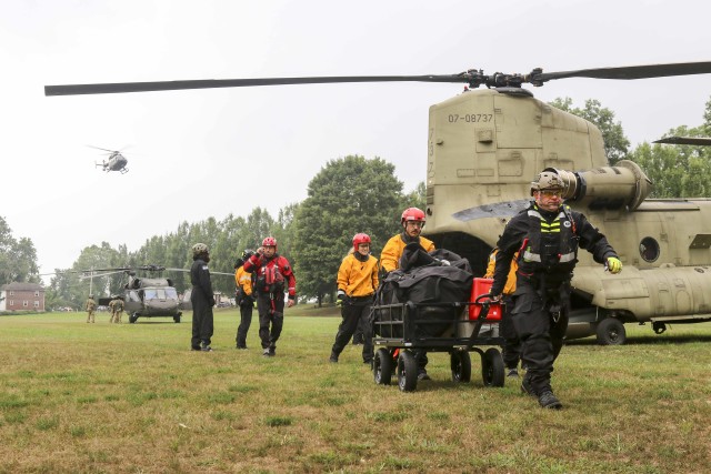 Pa. Guard aviation supports full-scale hurricane exercise