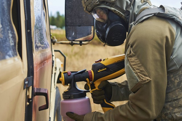 Sprayable Decontaminant Slurry Could be in Warfighter Hands Soon