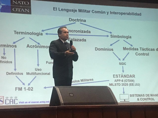 Peruvian Army recognizes U.S. Army doctrine developers