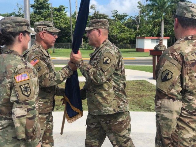 The Army Reserve Caribbean Geographic Command has a New Commander