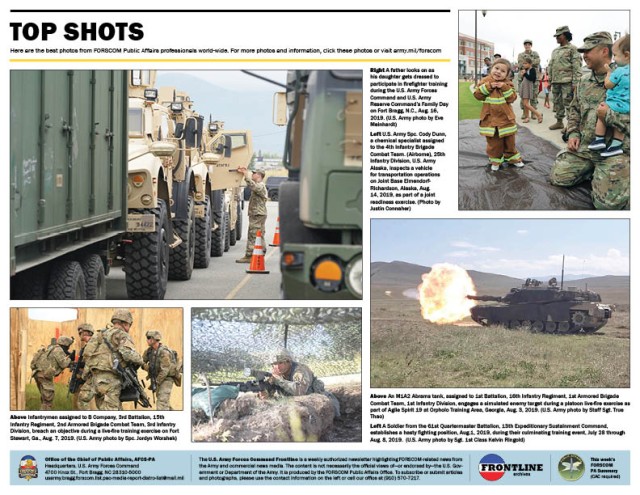 FORSCOM FRONTLINE, Volume IX, Issue 30: